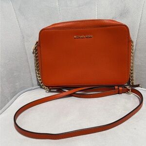 Michael Kors Orange Crossbody Bag